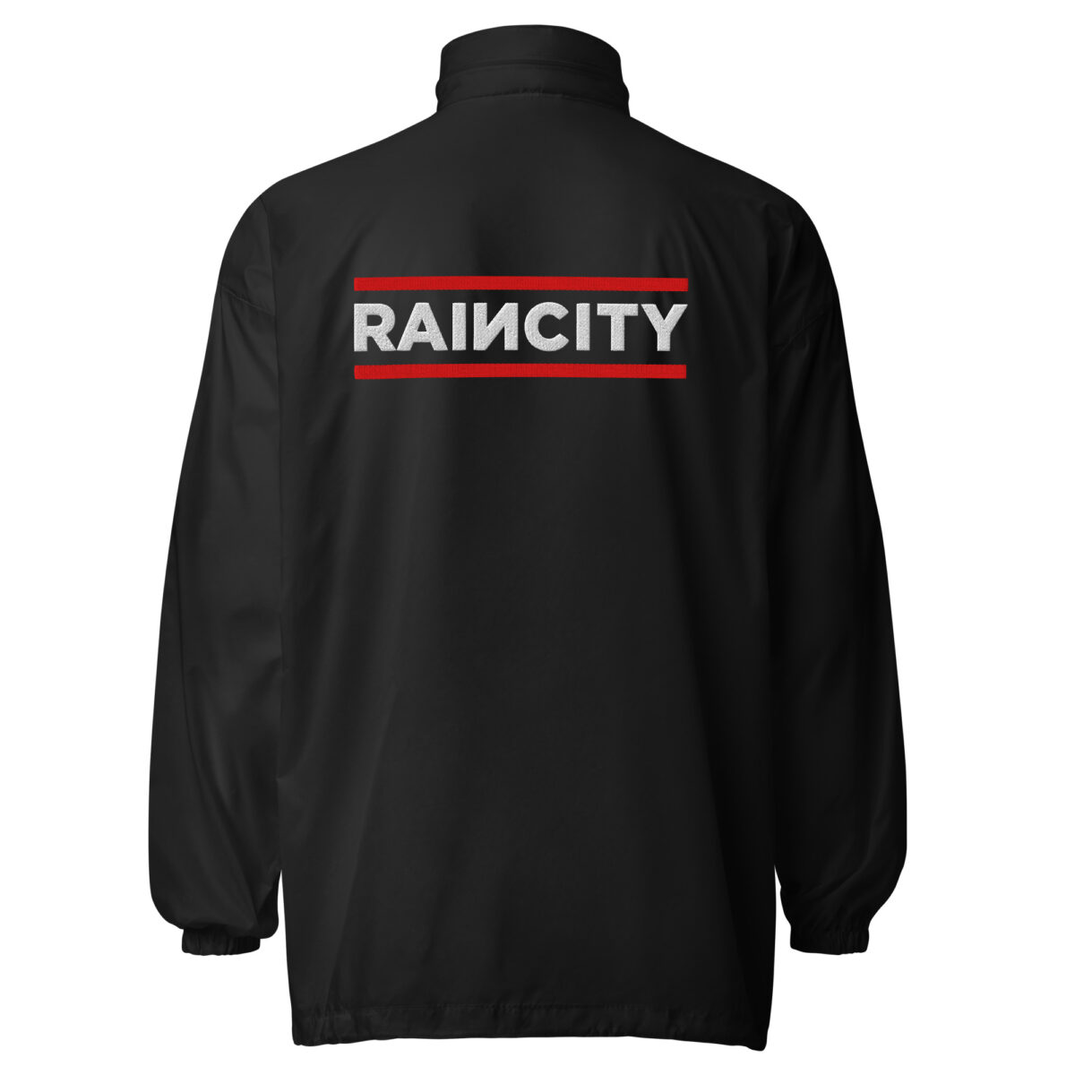 basic-unisex-windbreaker-black-back-67d76a57e68e8.jpg RainCity Unisex Windbreaker