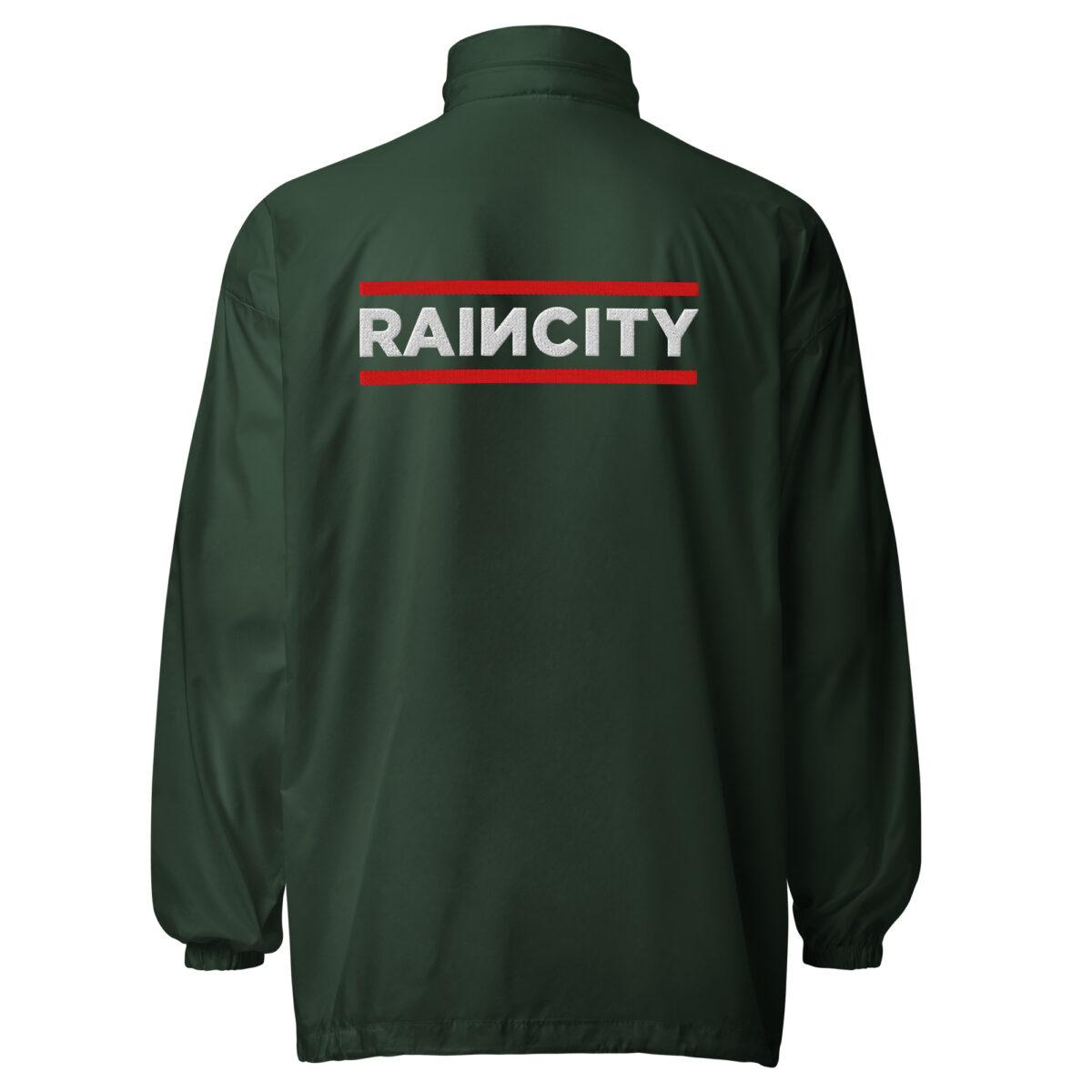 basic-unisex-windbreaker-forest-green-back-67d76a57e6dab.jpg RainCity Unisex Windbreaker
