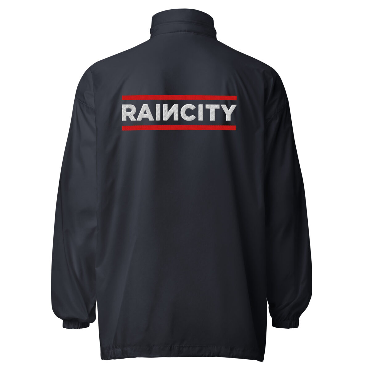 basic-unisex-windbreaker-navy-back-67d76a57e6ae0.jpg RainCity Unisex Windbreaker