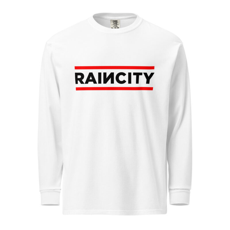 RainCity Heavyweight Long-Sleeve Shirt White