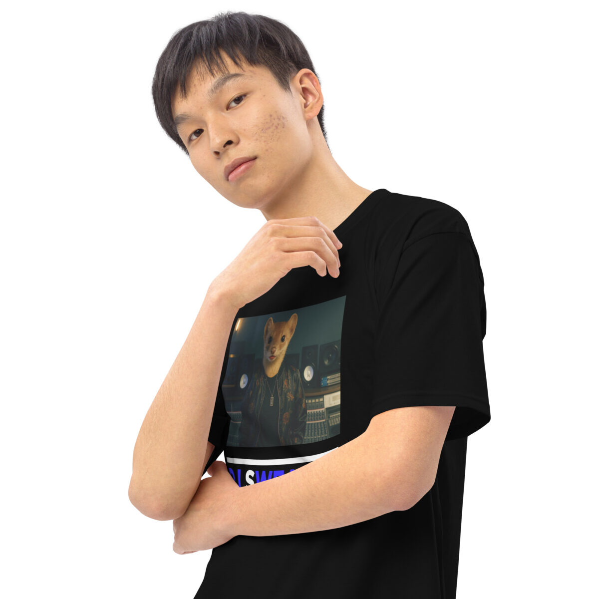 DJ Sweasel - Men’s premium heavyweight tee