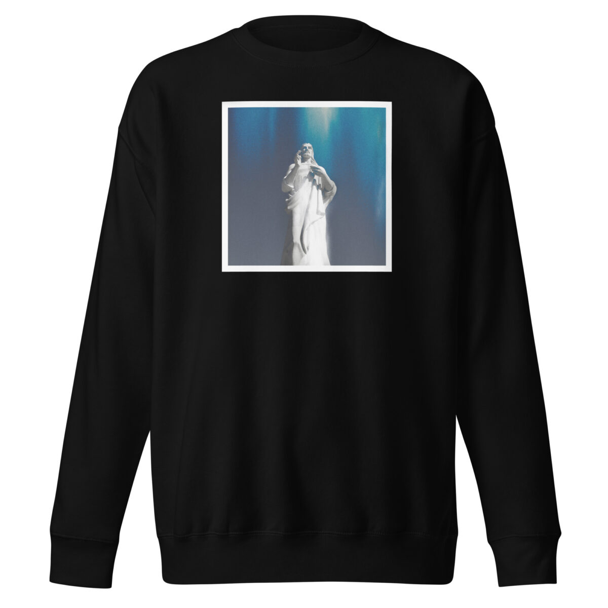 unisex-premium-sweatshirt-black-front-69d48a5043350.jpg Jesus Pieces Sky
