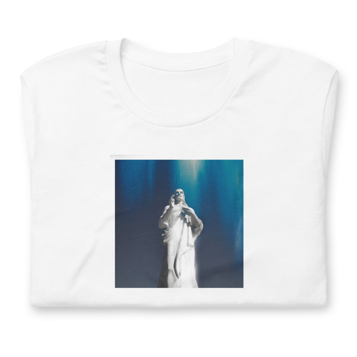 unisex-staple-t-shirt-white-front-69d489a8b6325.jpg Jesus Pieces Sky
